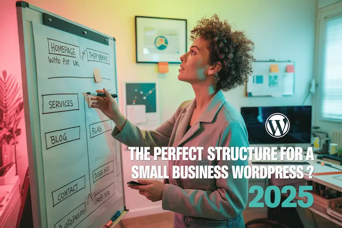 small business WordPress website